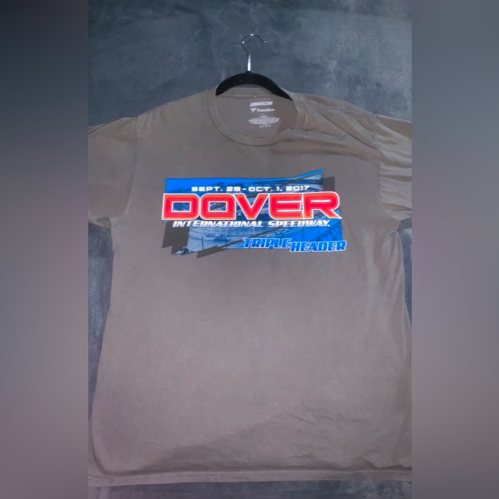 Men’s Fanatics nascar 2017 Dover tee shirt